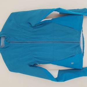 Lululemon Mesh-lined Color Block Running Jacket